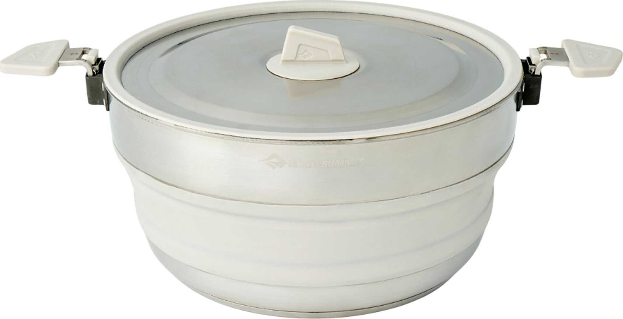 Product image for Detour Stainless Steel Collapsible Pot 5L 