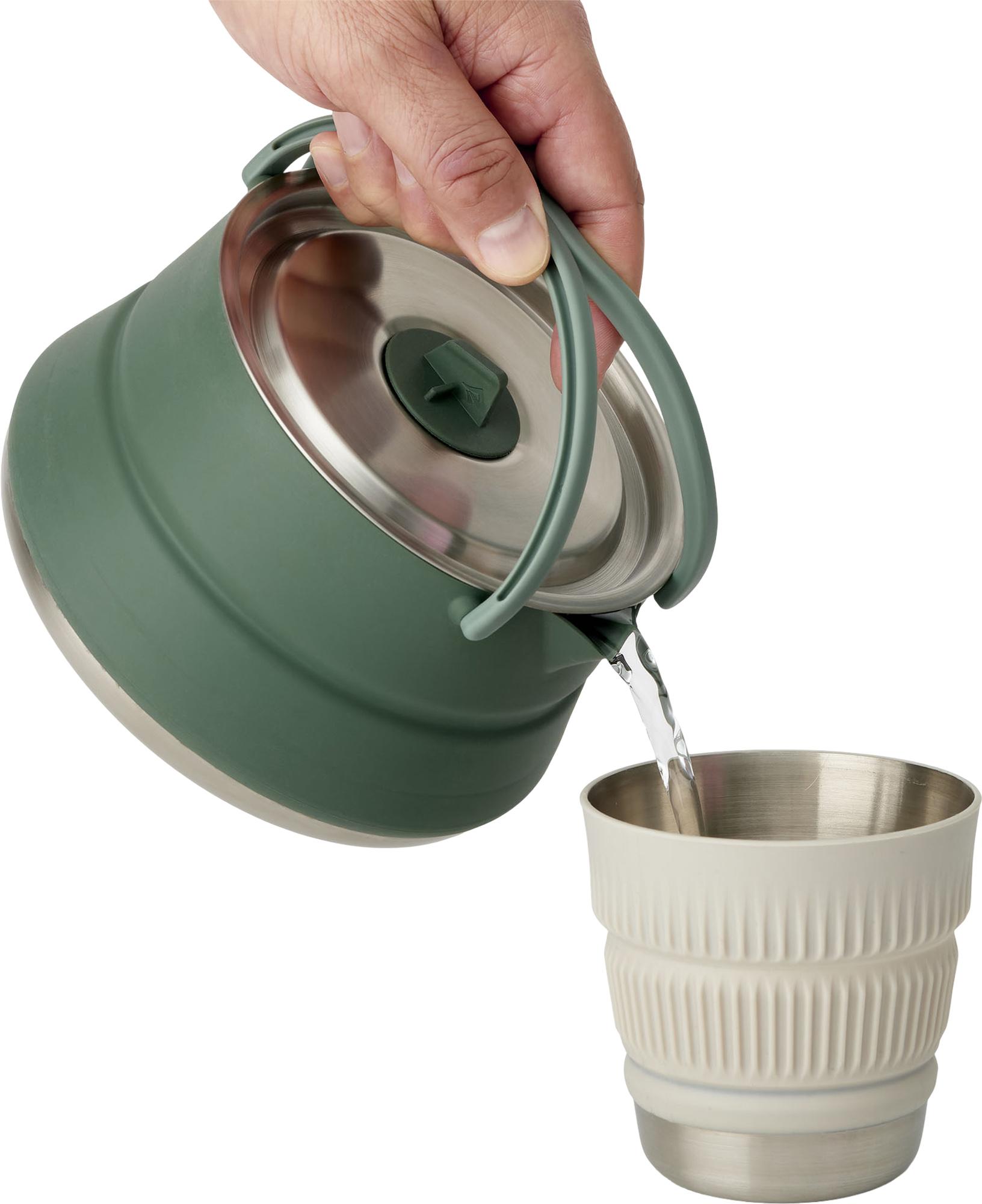 Product gallery image number 3 for product Detour Stainless Steel Collapsible Kettle 1.6L 