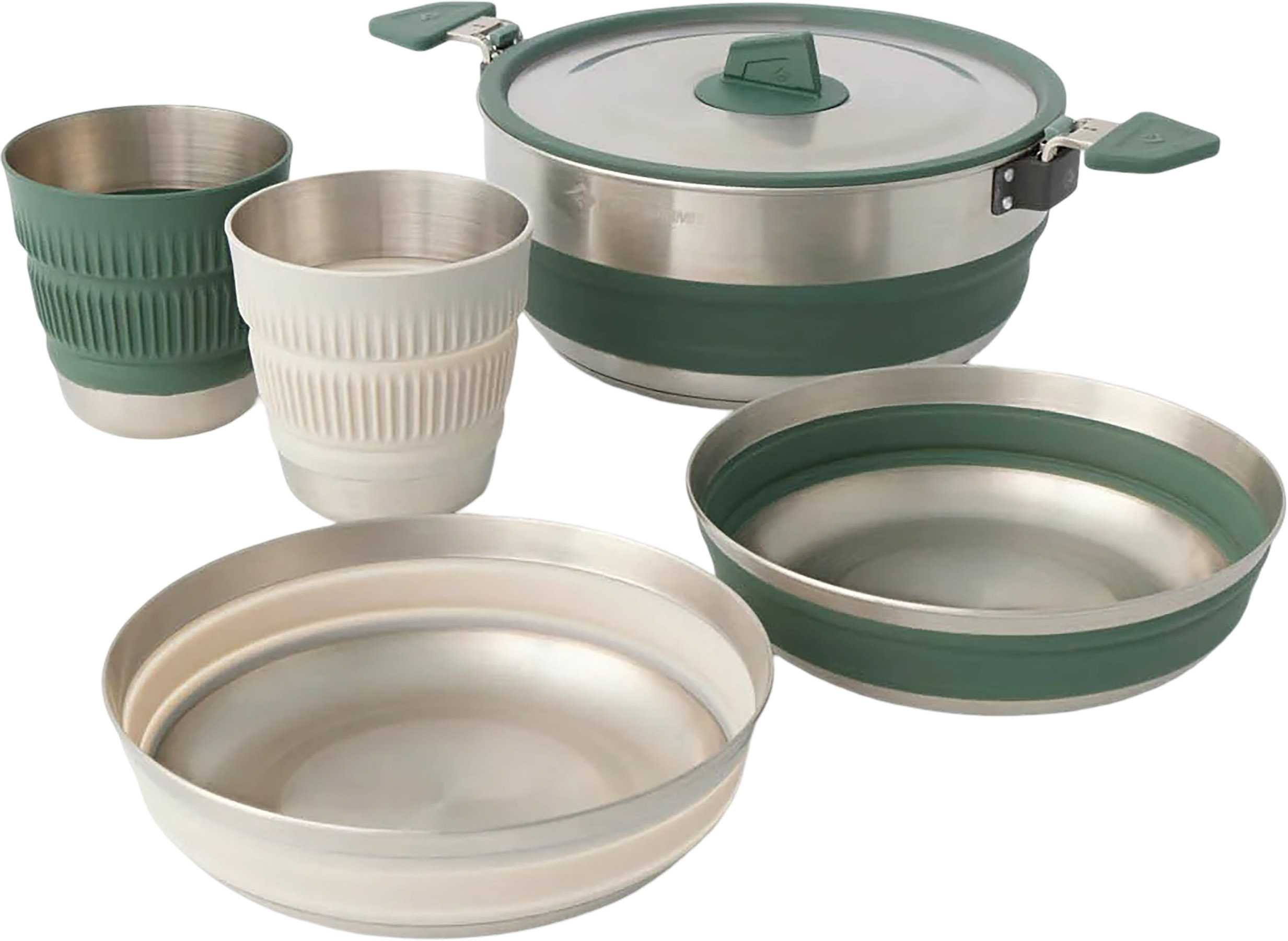 Product image for Detour Stainless Steel One Pot Cook Set - 5 Piece 