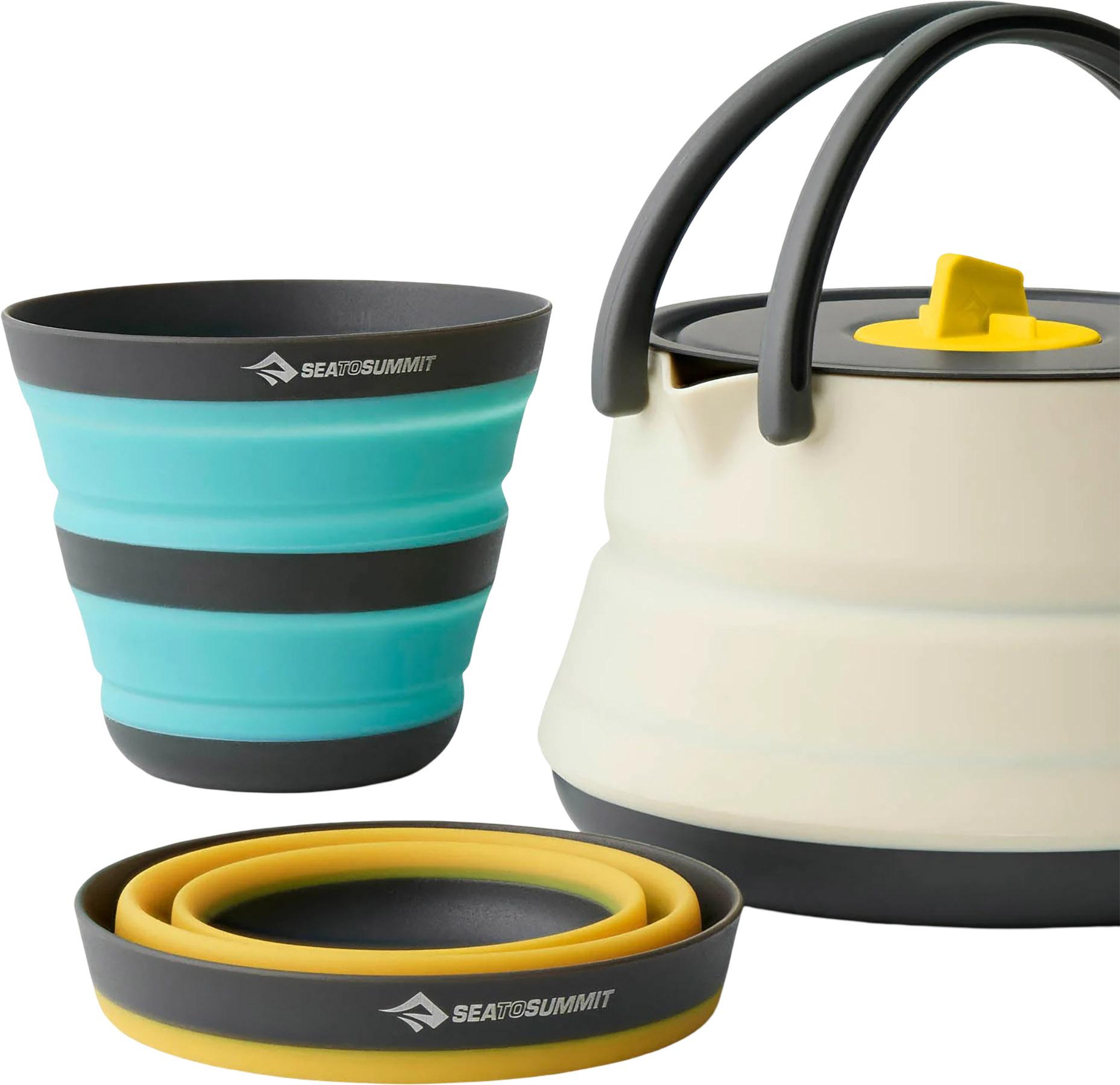 Product gallery image number 4 for product Frontier Ultralight Collapsible Kettle Cook Set with Cups - 3 Piece 