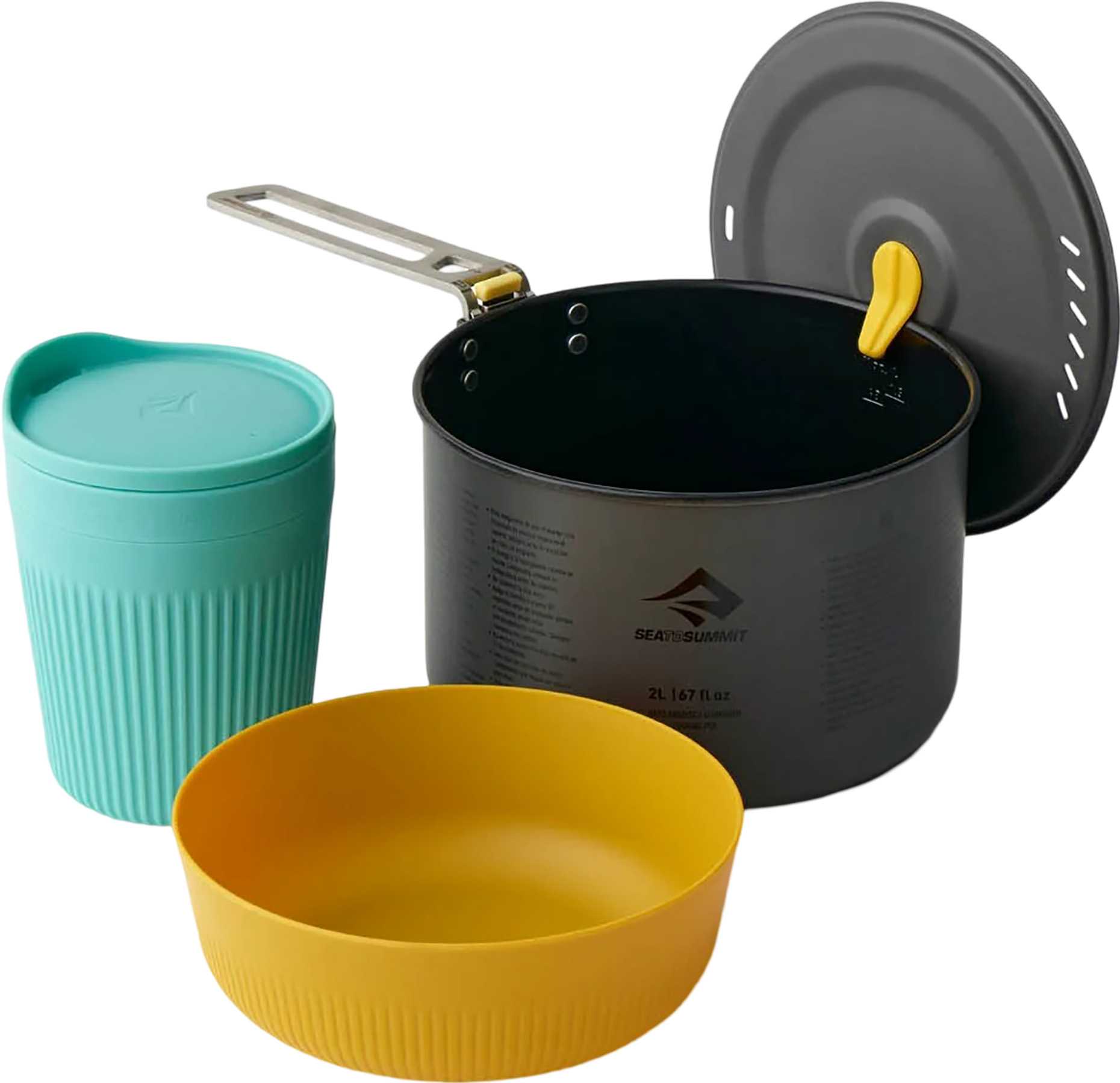Product image for Frontier 3 Piece Ultralight One Pot Cook Set 2L