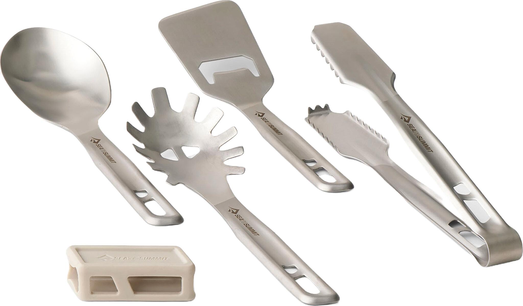Product gallery image number 4 for product Detour Stainless Steel 4 Piece Utensil Set