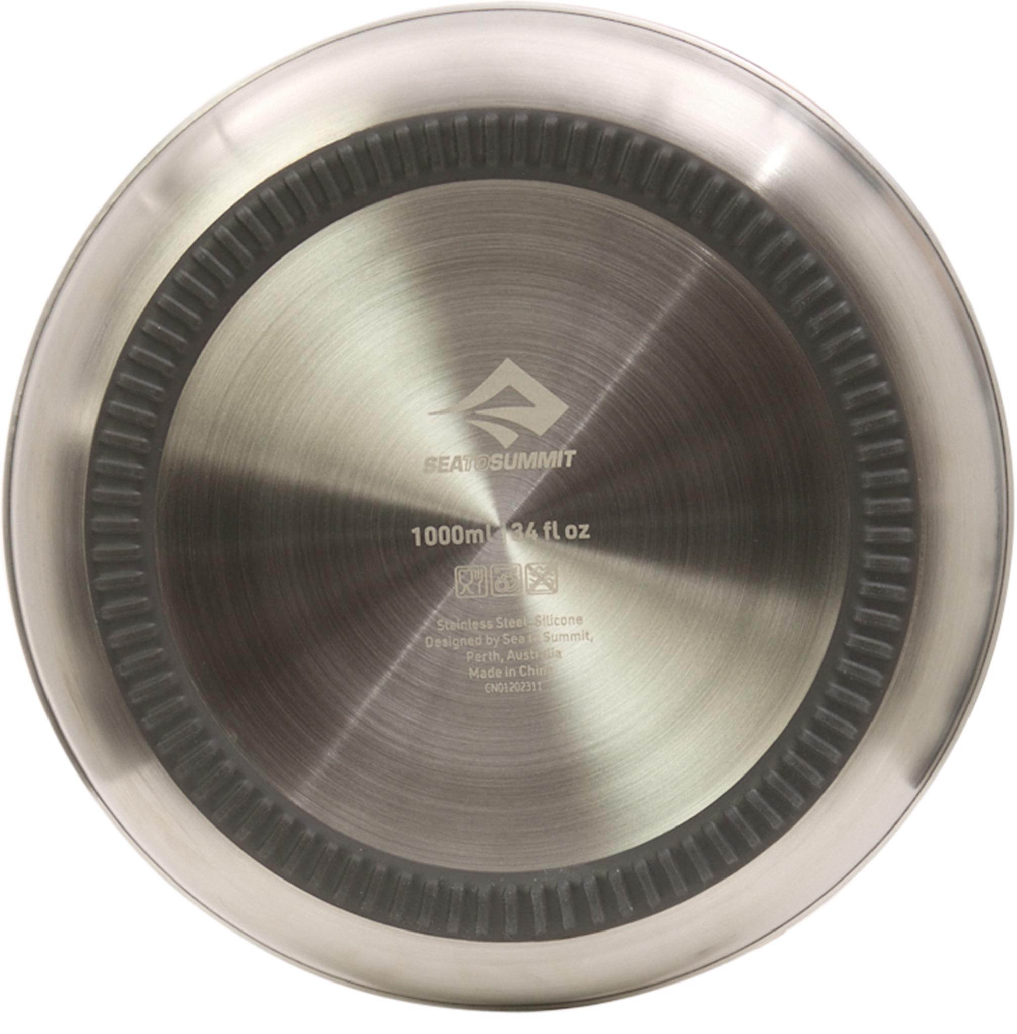 Product gallery image number 4 for product Detour Stainless Steel Plate - 1L