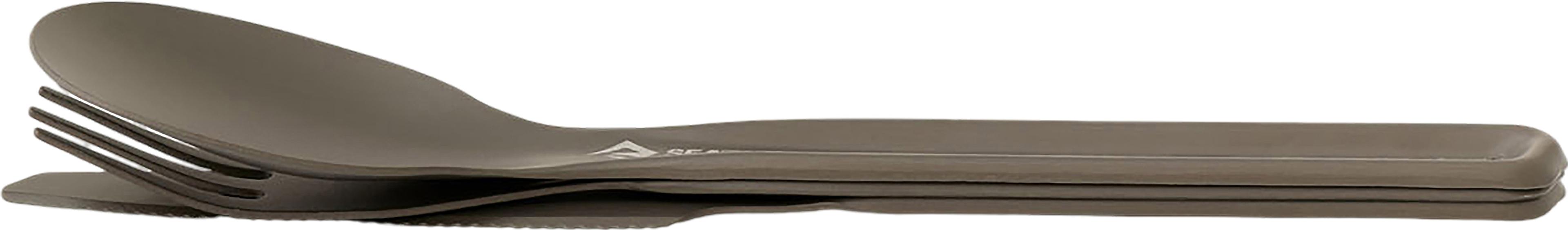 Product gallery image number 2 for product Frontier Ultralight Knife, Fork and Spoon Set