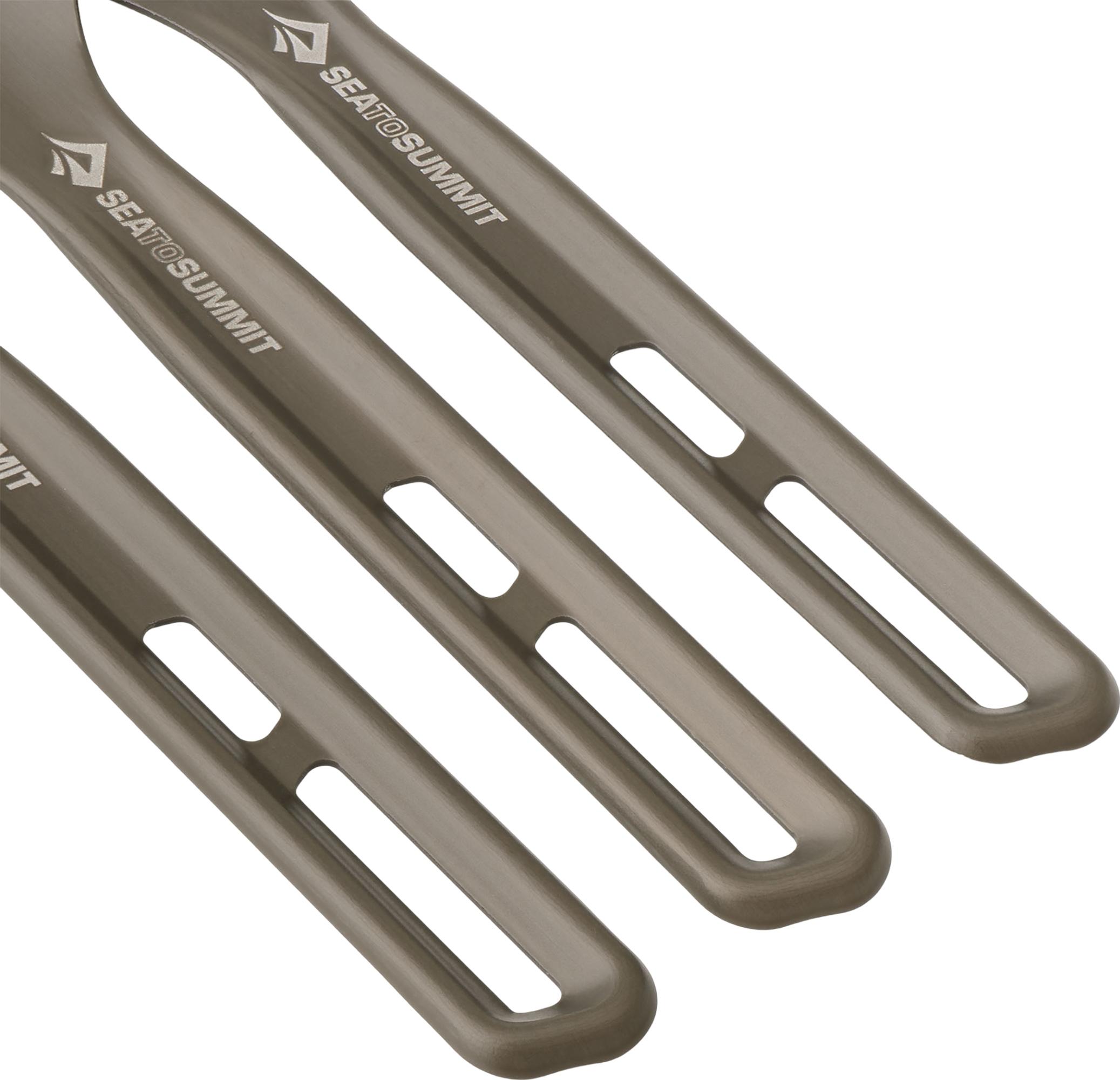 Product gallery image number 4 for product Frontier Ultralight Knife, Fork and Spoon Set