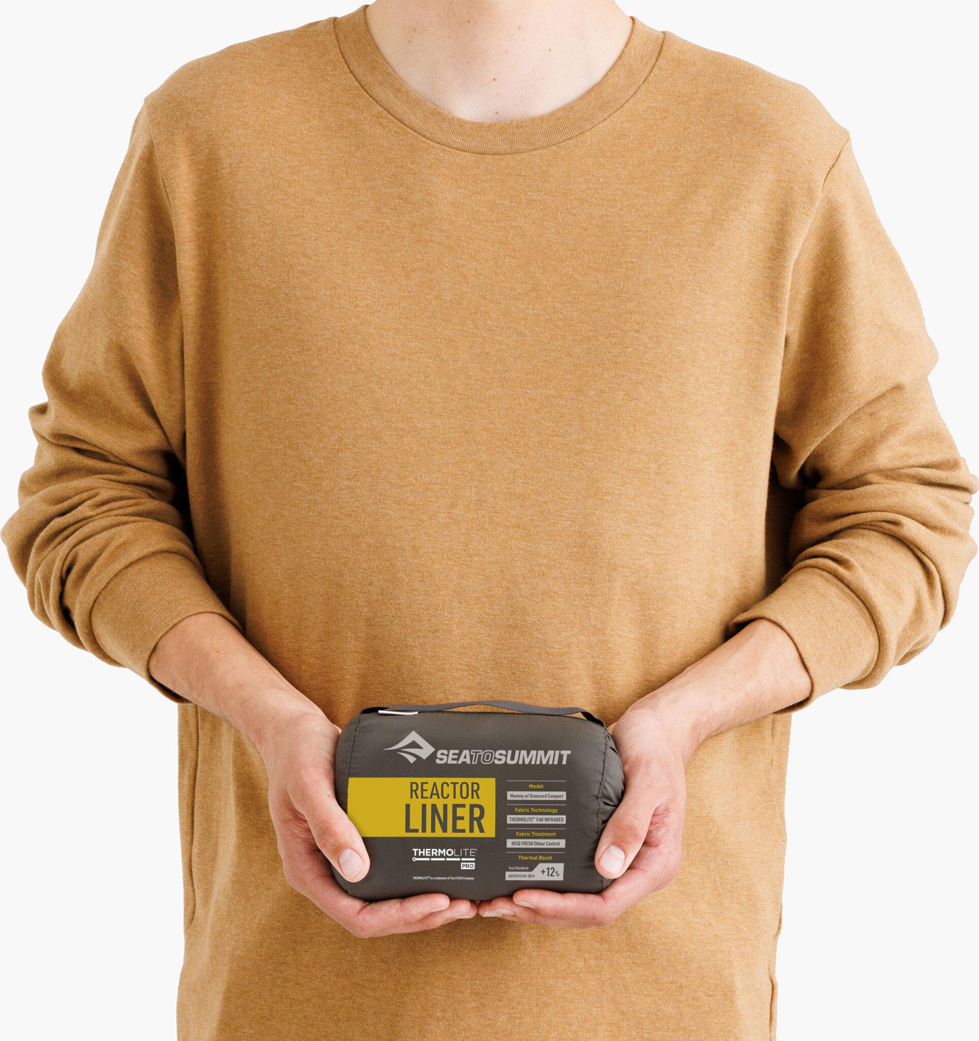 Product gallery image number 4 for product Reactor Mummy Sleeping Bag Liner 