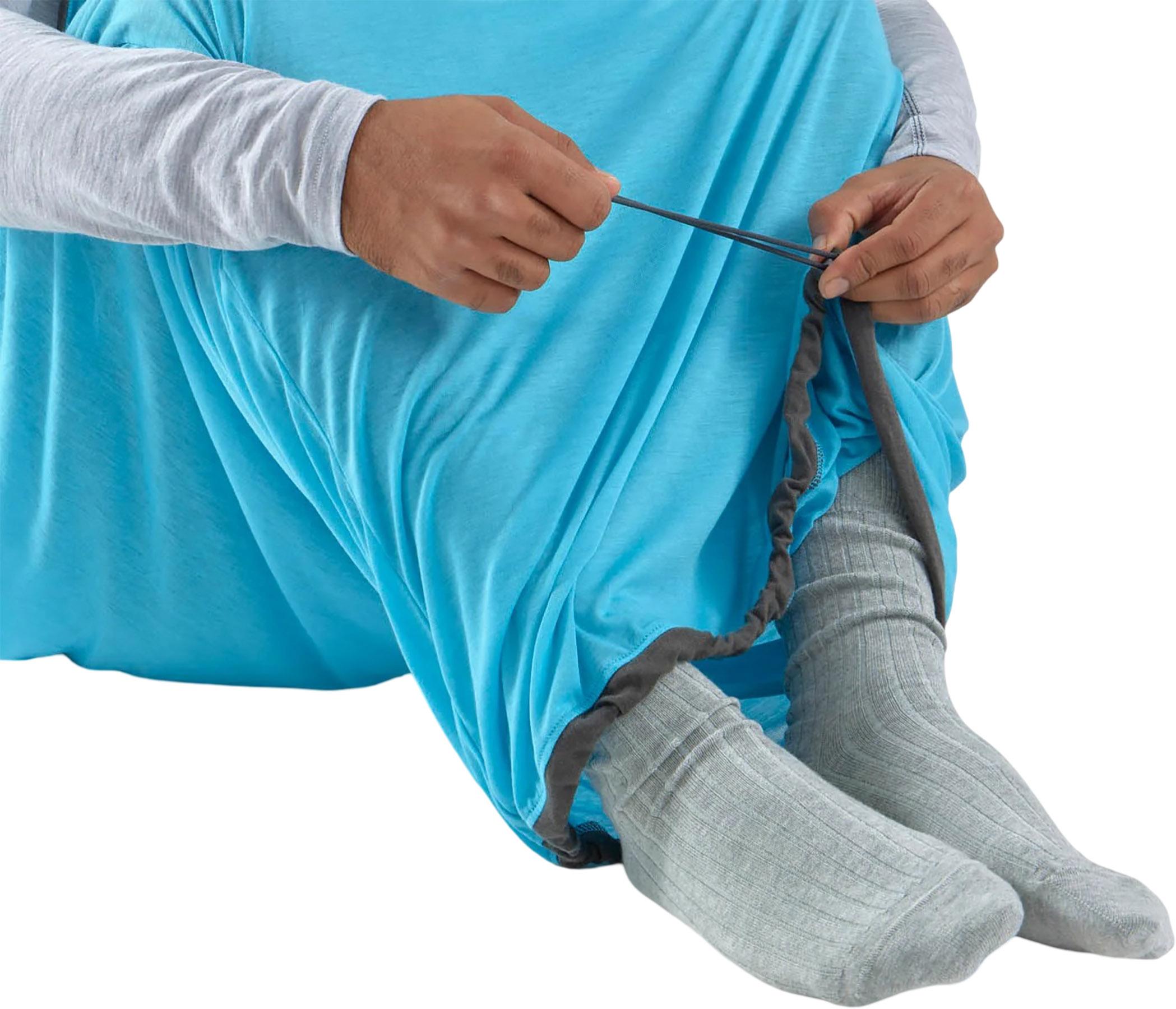 Product gallery image number 3 for product Breeze Mummy Sleeping Bag Liner with Drawcord - Compact