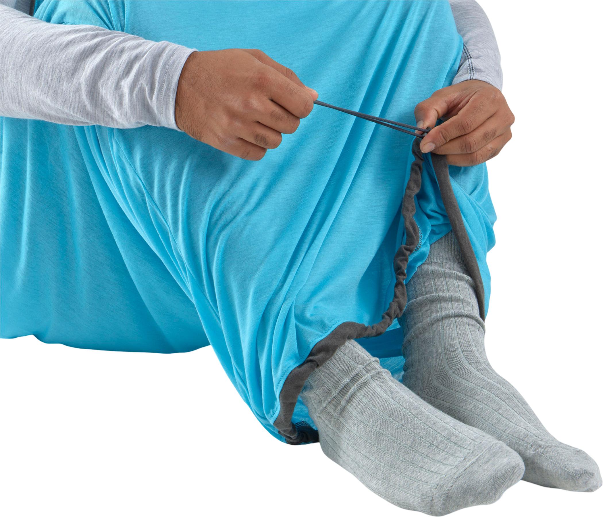 Product gallery image number 6 for product Breeze Mummy Sleeping Bag Liner with Drawcord - Regular