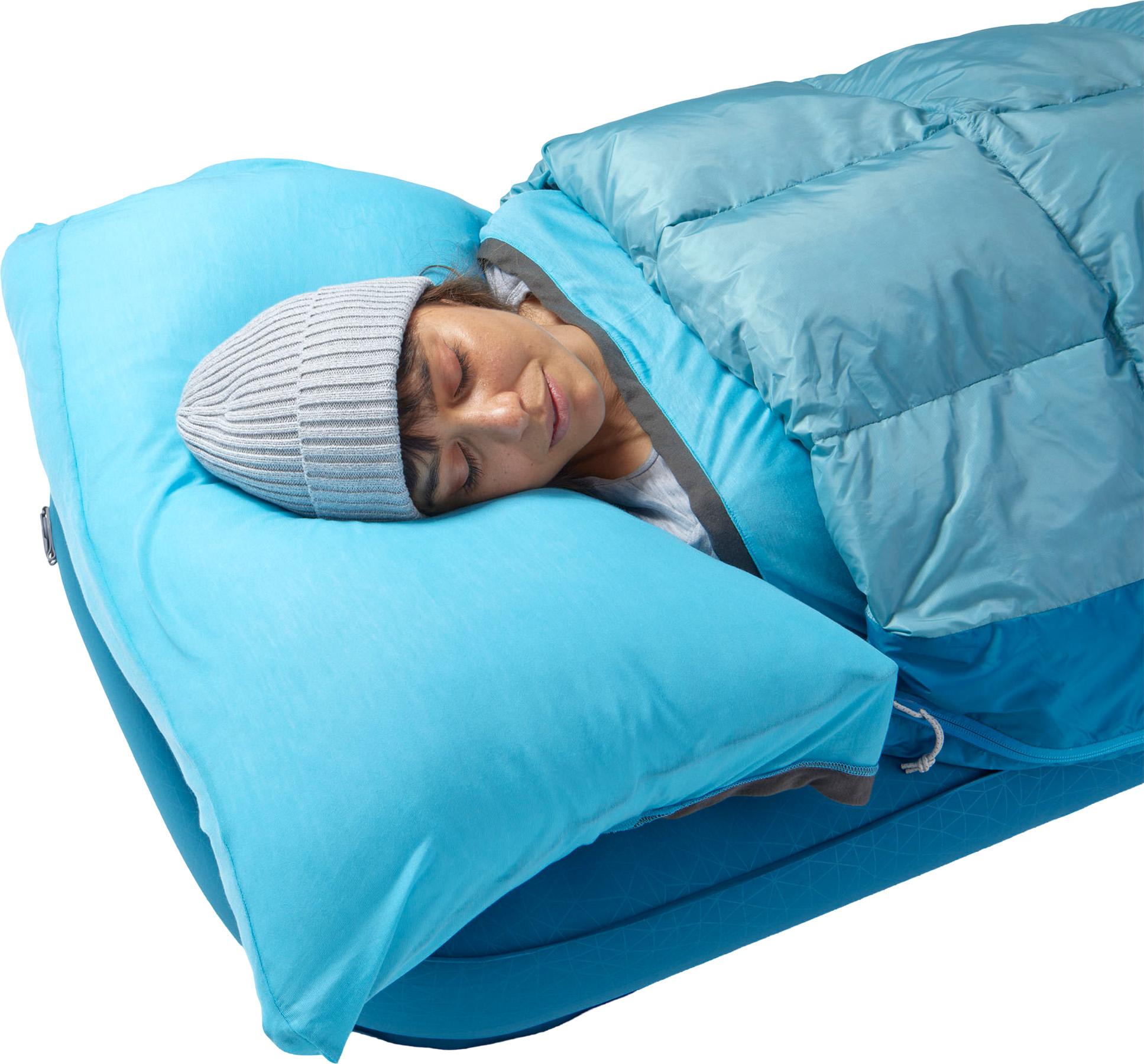 Numéro de l'image de la galerie de produits 4 pour le produit Doublure pour sac de couchage avec housse d'oreiller Breeze - Rectangulaire