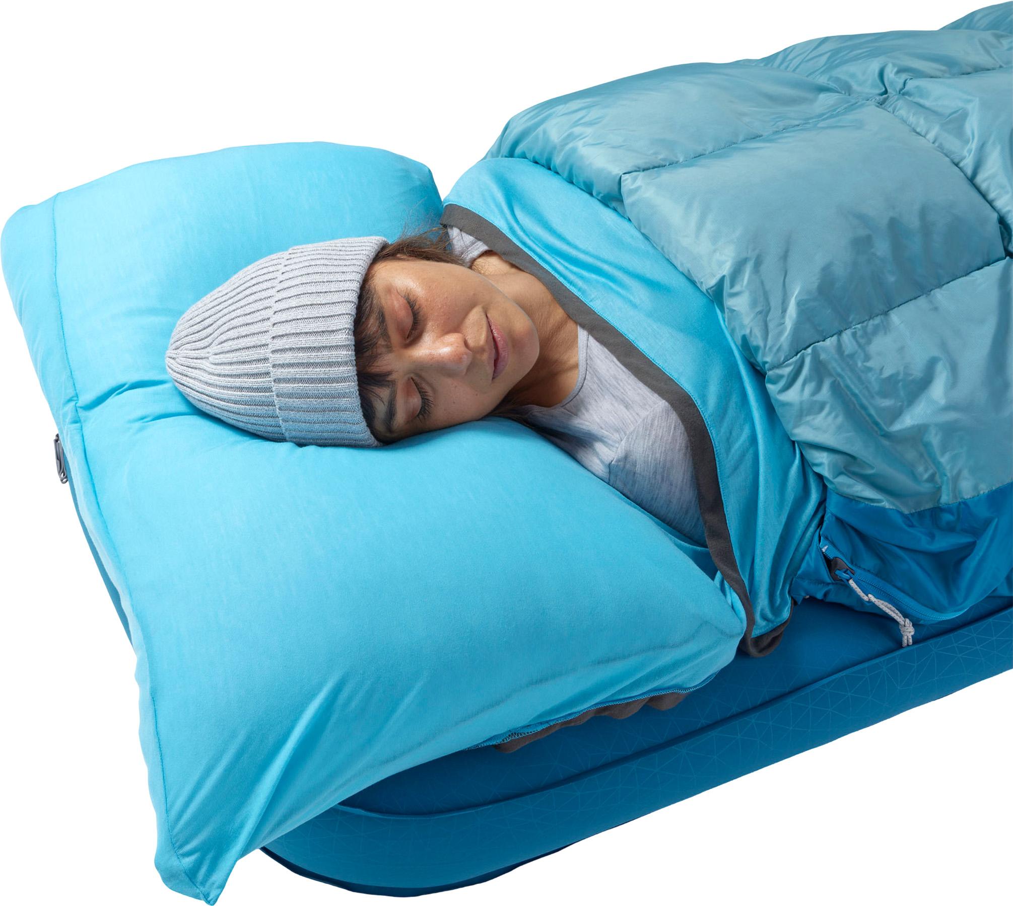 Numéro de l'image de la galerie de produits 6 pour le produit Doublure pour sac de couchage avec housse d'oreiller Breeze - Rectangulaire