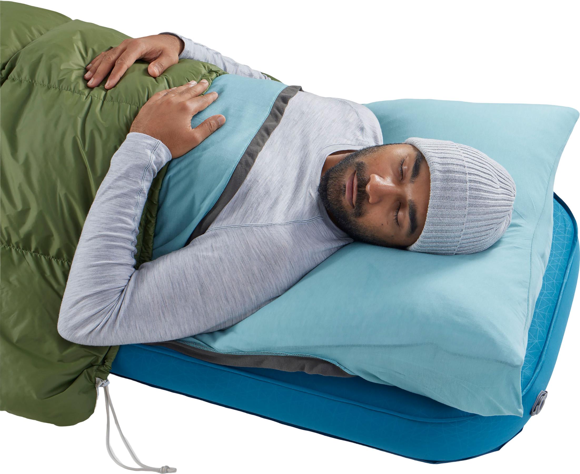 Numéro de l'image de la galerie de produits 4 pour le produit Doublure pour sac de couchage avec housse d'oreiller Comfort Blend - Rectangulaire Large