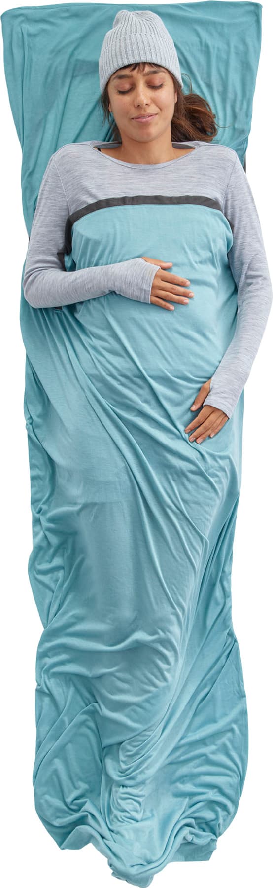 Numéro de l'image de la galerie de produits 2 pour le produit Doublure pour sac de couchage avec housse d'oreiller Comfort Blend - Rectangulaire Large