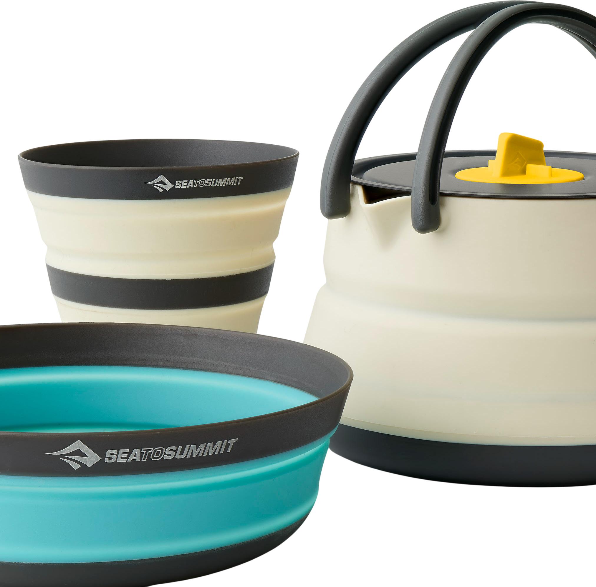 Numéro de l'image de la galerie de produits 2 pour le produit Ensemble de cuisine avec bouilloire pliable Frontier Ultralight, tasse et bol [3 pièces]