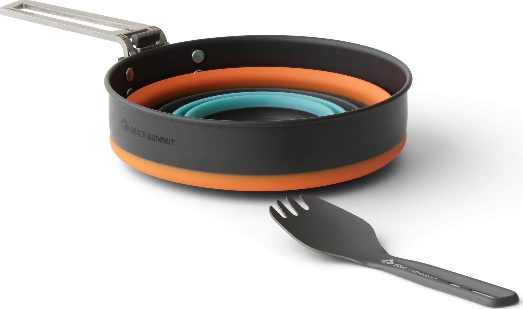 Numéro de l'image de la galerie de produits 4 pour le produit Ensemble de cuisine pliable Frontier Ultralight avec casserole de 1 L [3 pièces]
