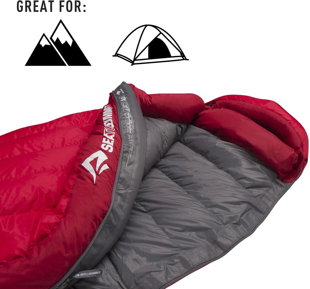 Product gallery image number 2 for product Sac de couchage d'hiver en duvet ApII d'Alpine - (-5°F) - Long
