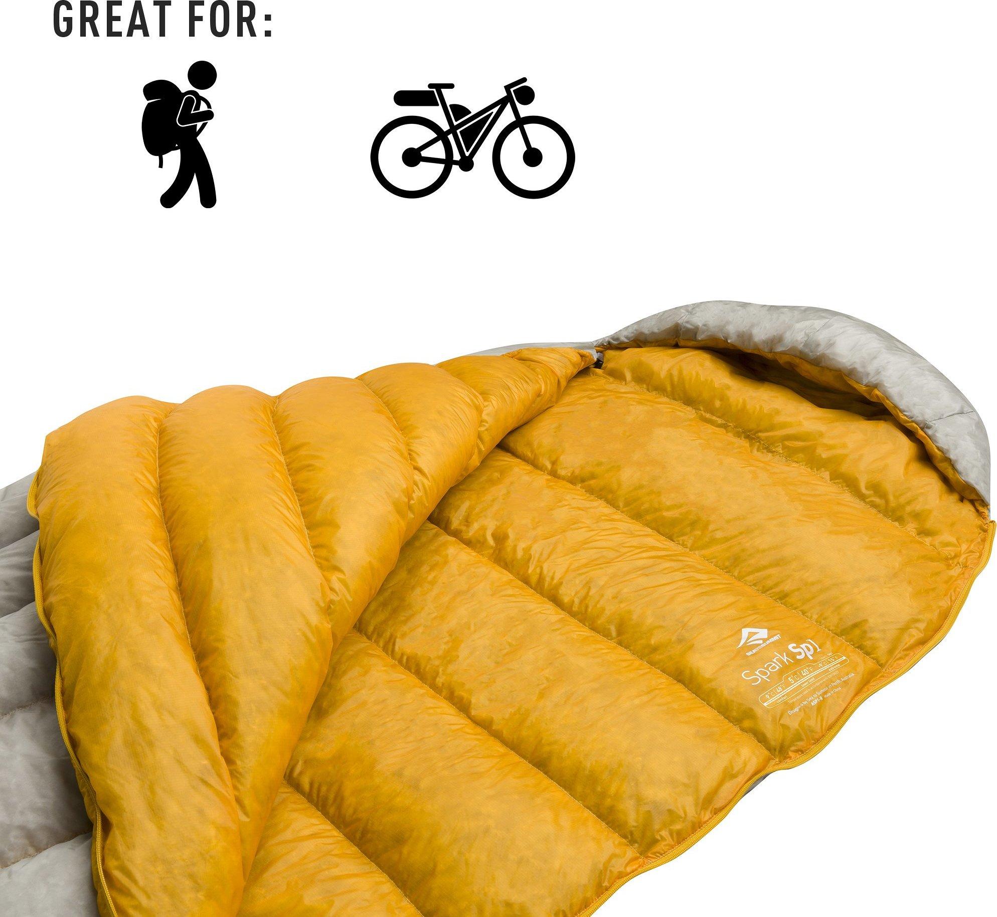 Numéro de l'image de la galerie de produits 6 pour le produit Sac de couchage en duvet ultraléger Spark SpIII 18°F/-8°C - Régulier