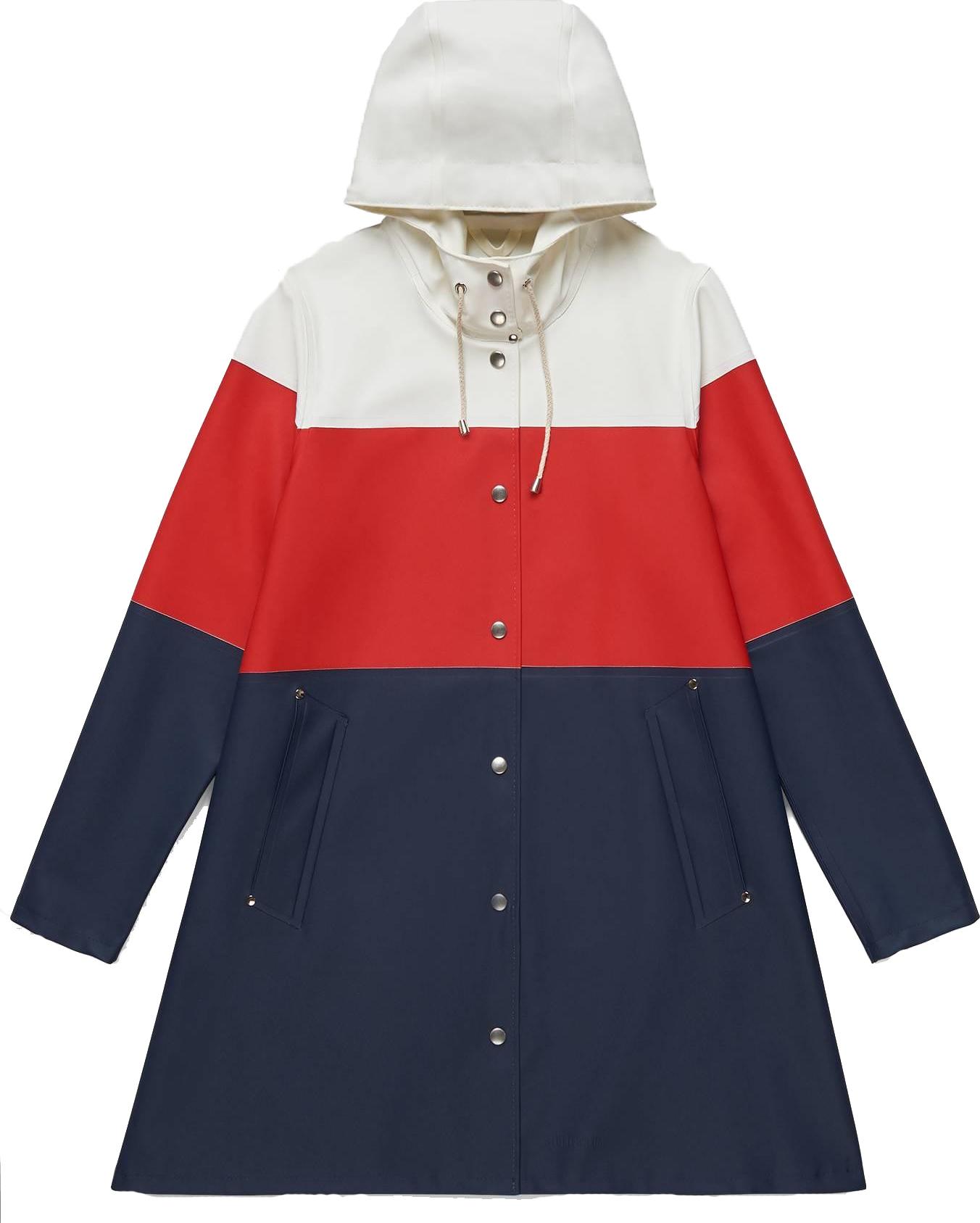 Product gallery image number 1 for product Mosebacke Stripe Raincoat - Women's
