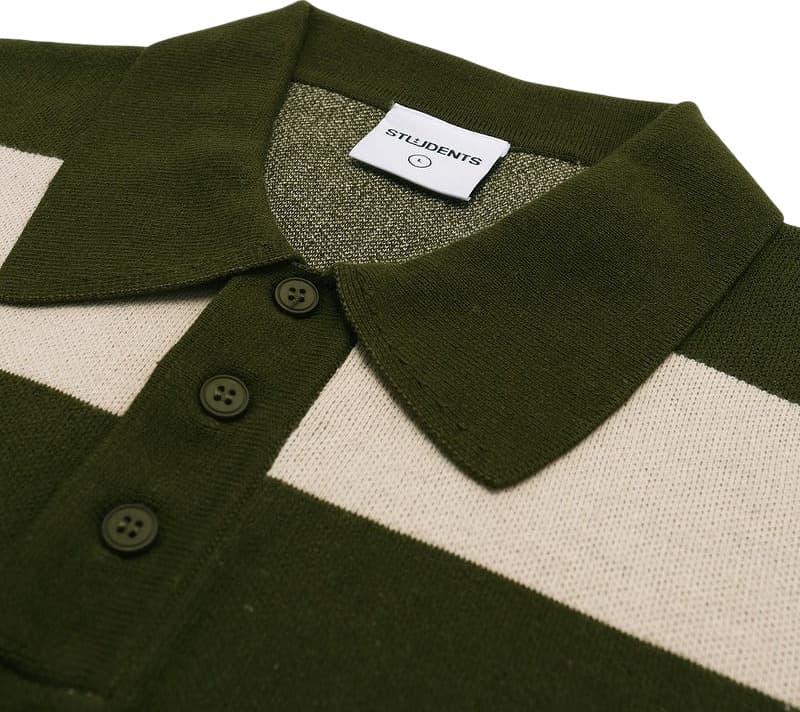 Product gallery image number 3 for product Whittier Knit Long Sleeve Polo Sweater - Men's