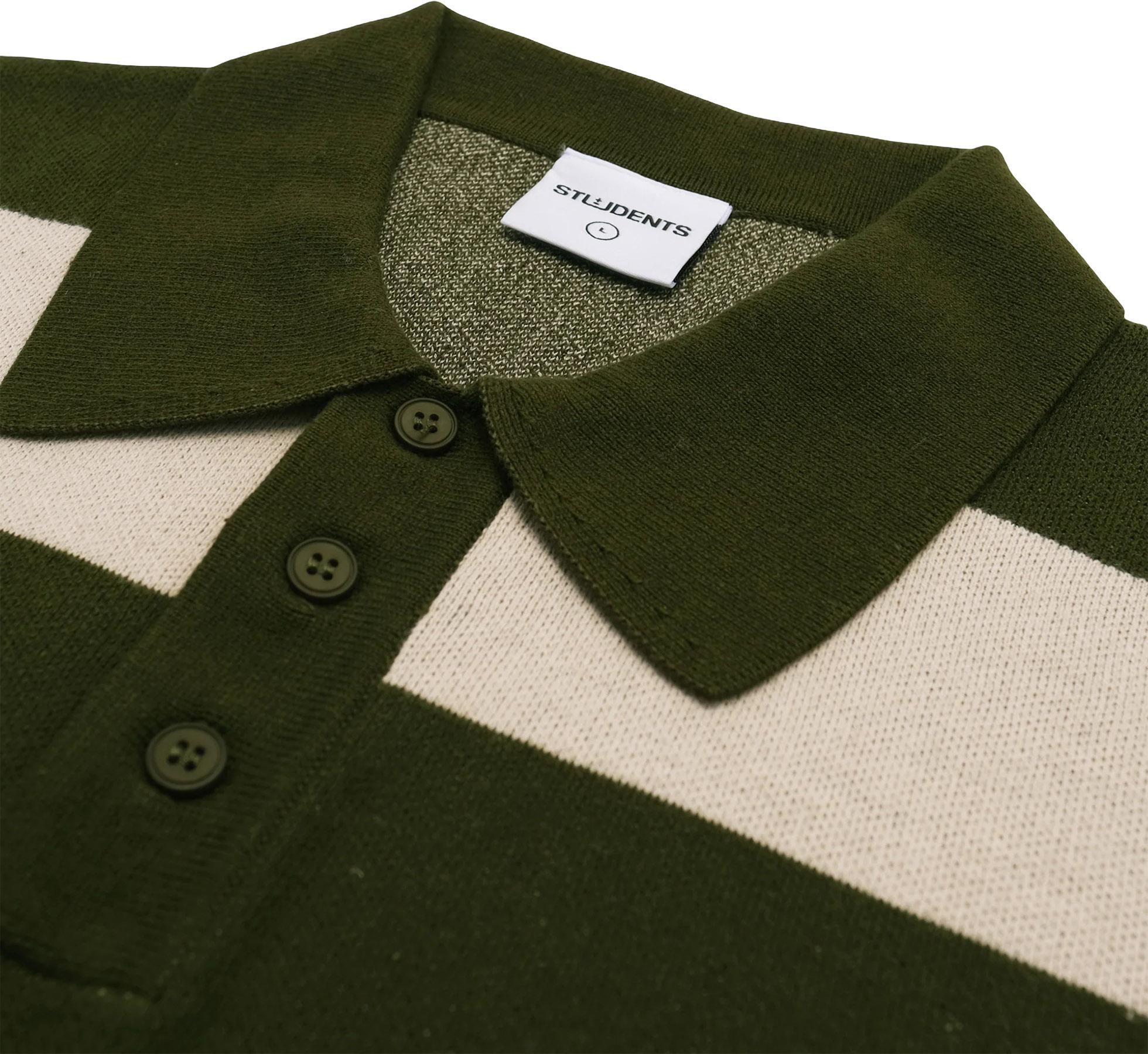 Product gallery image number 8 for product Whittier Knit Long Sleeve Polo Sweater - Men's