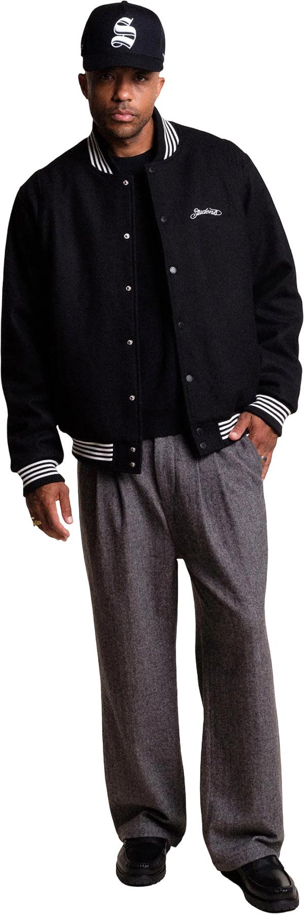 Product gallery image number 3 for product Tradition Double Pleated Wool Pants - Men's
