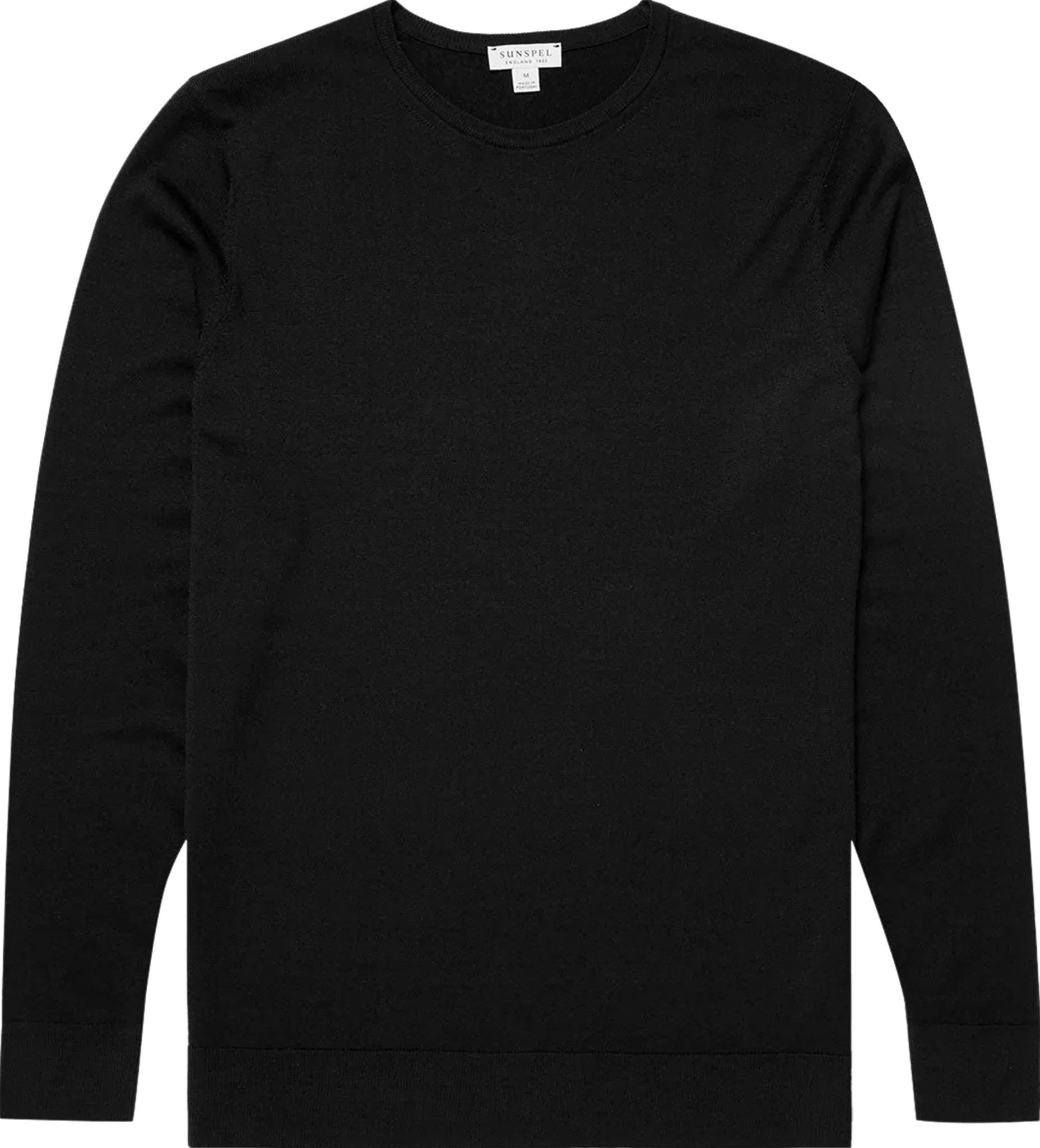Product gallery image number 1 for product Fine Merino Wool Crewneck Sweater - Men's