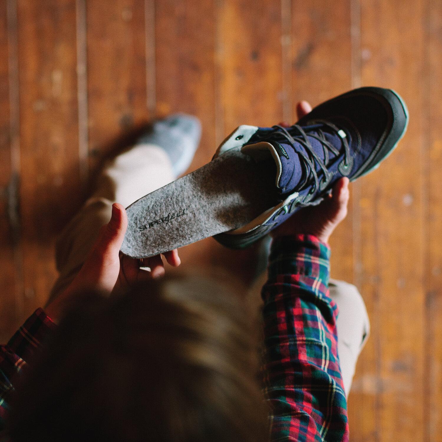 Numéro de l'image de la galerie de produits 3 pour le produit Semelles Merino Grey Designed Comfort - Unisexe