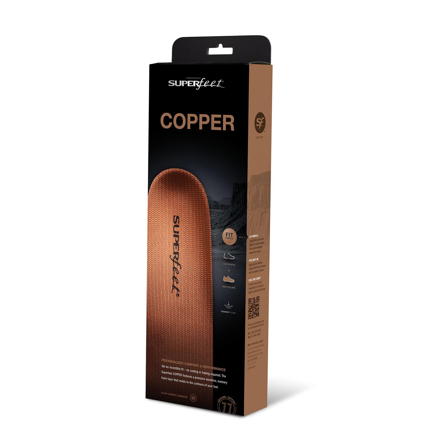 Product gallery image number 2 for product Designed Comfort Copper Footbed - Unisex