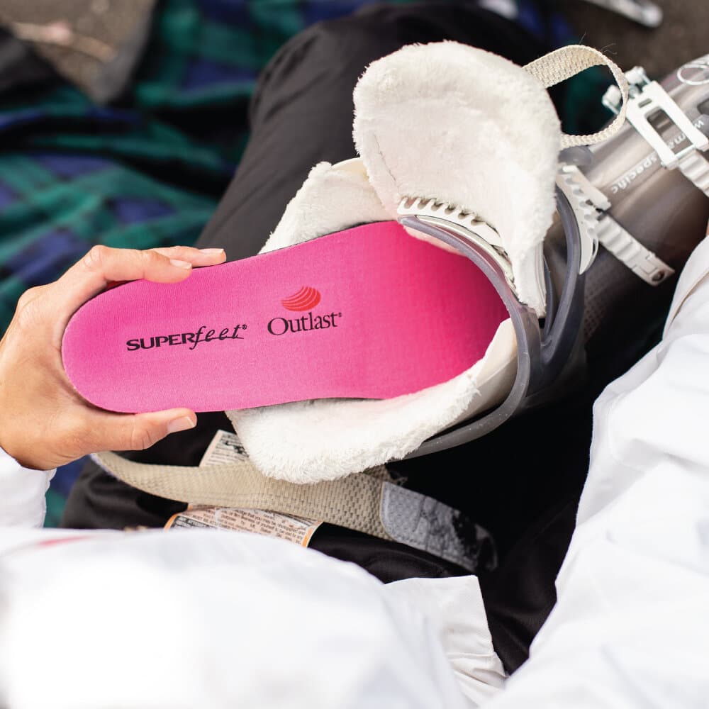Product gallery image number 7 for product Designed Comfort Hot Pink Ski & Snowboard Boots Footbed - Women's