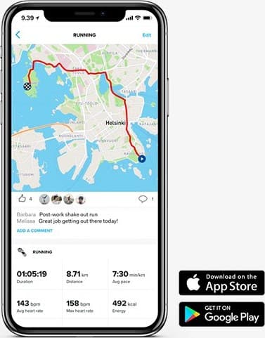 Product gallery image number 4 for product Suunto 9 Baro Multisport GPS Watch