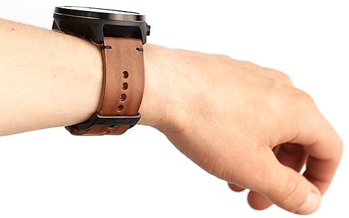 Product gallery image number 2 for product Suunto 24mm Urban 2 Leather Strap