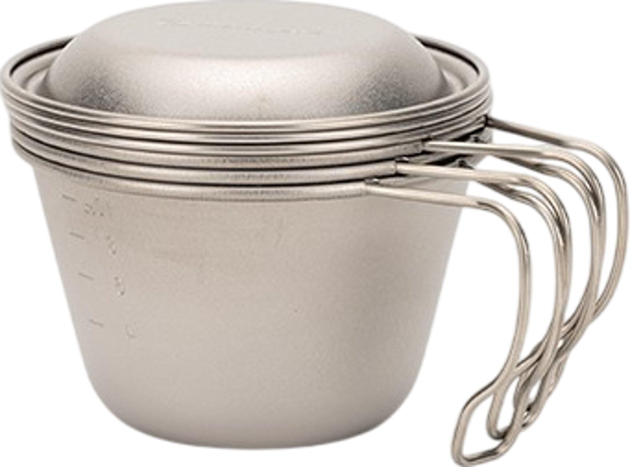 Product gallery image number 5 for product Deep Titanium Backpacker's Cup with Lid