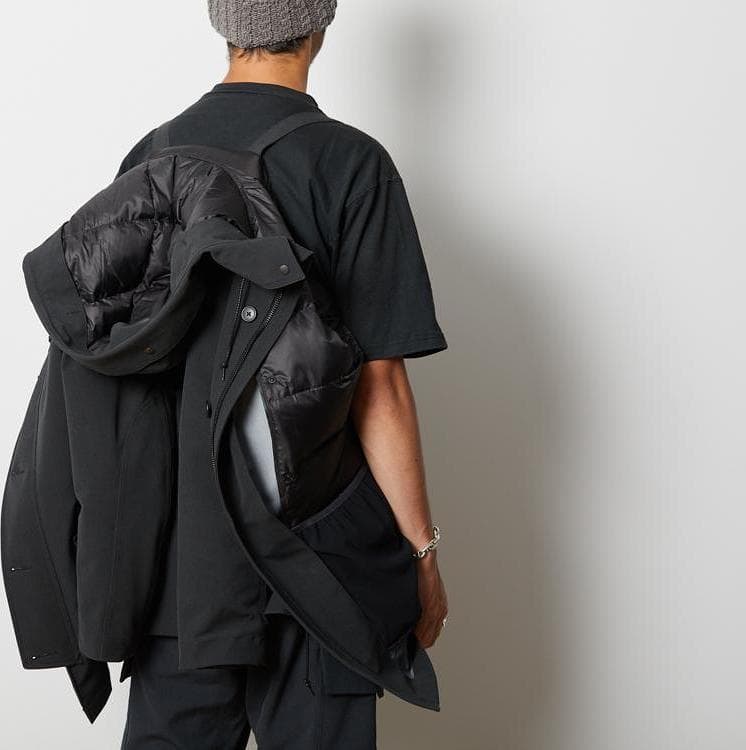 Product gallery image number 5 for product Takibi Down Jacket (With Detachable Liner) - Unisex