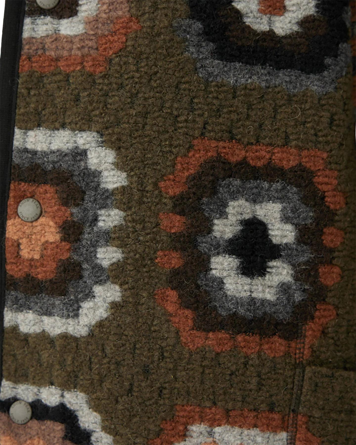 Product gallery image number 6 for product Wool Jacquard Cardigan - Unisex