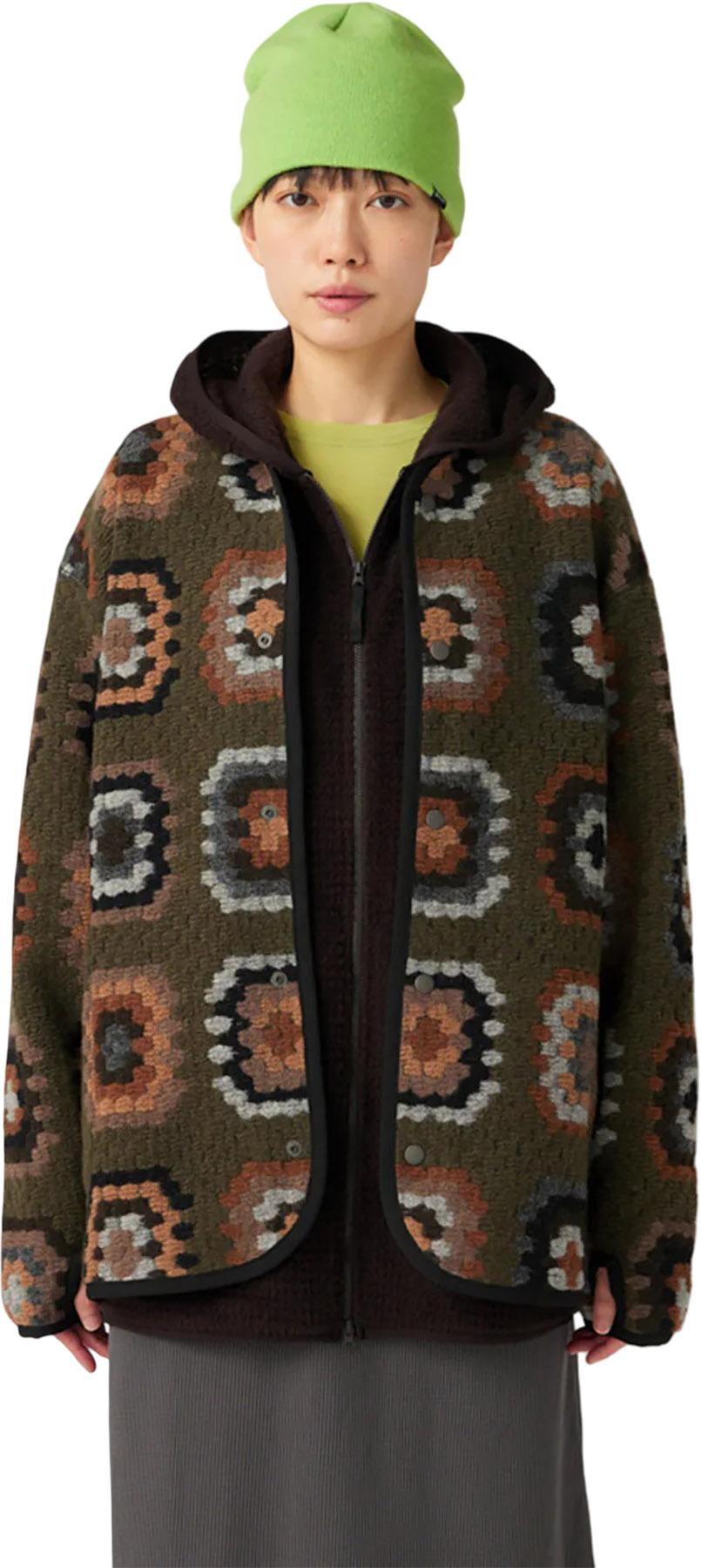 Product gallery image number 2 for product Wool Jacquard Cardigan - Unisex