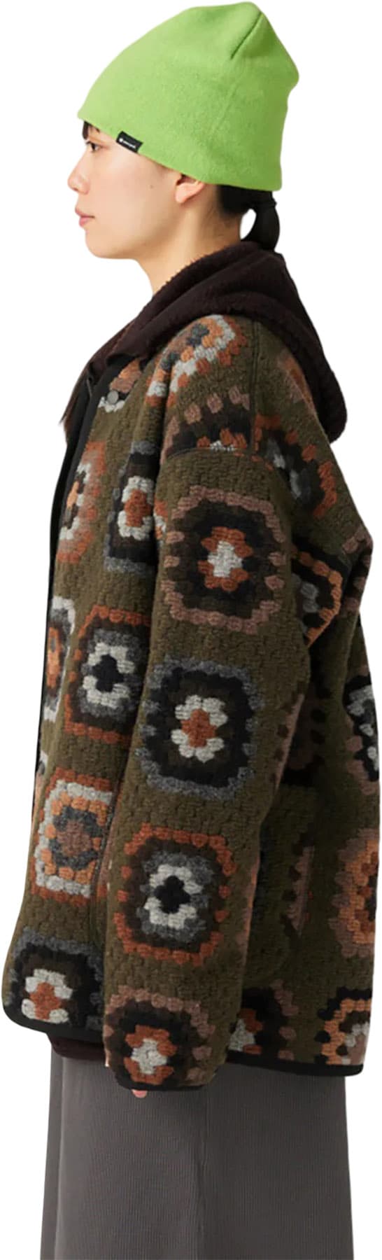 Product gallery image number 3 for product Wool Jacquard Cardigan - Unisex