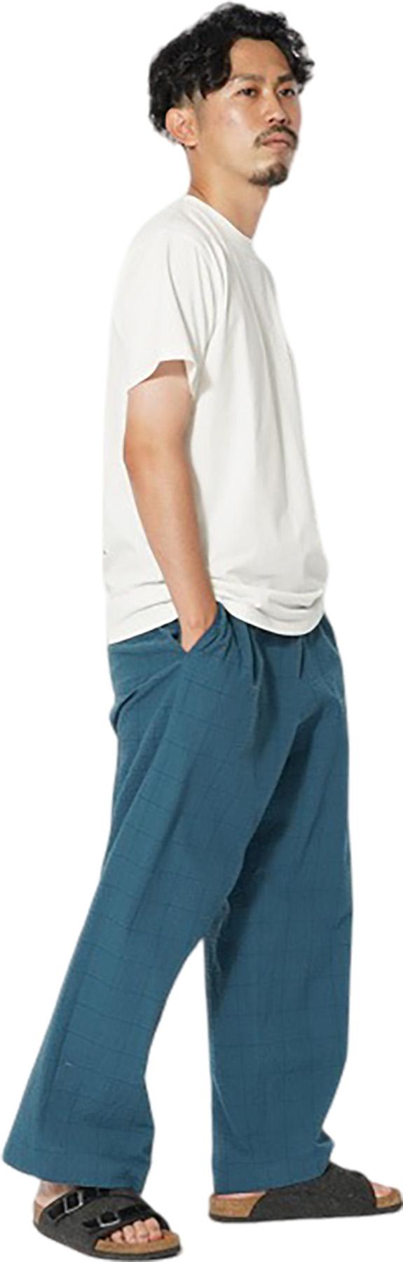 Product gallery image number 3 for product CO/PE Washer Check Pants - Unisex