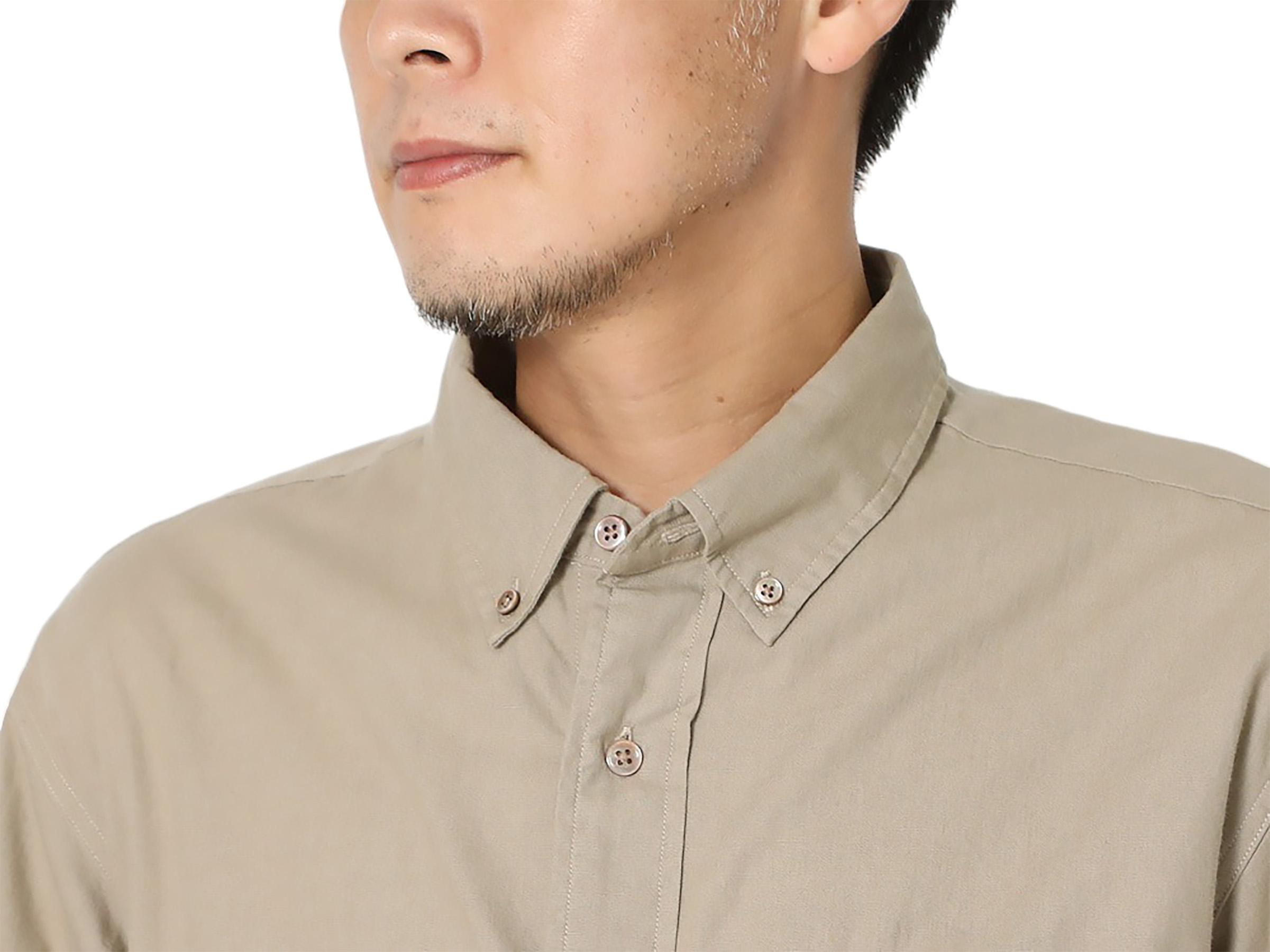 Numéro de l'image de la galerie de produits 4 pour le produit Chemise boutonnée en popeline en coton biologique - Homme