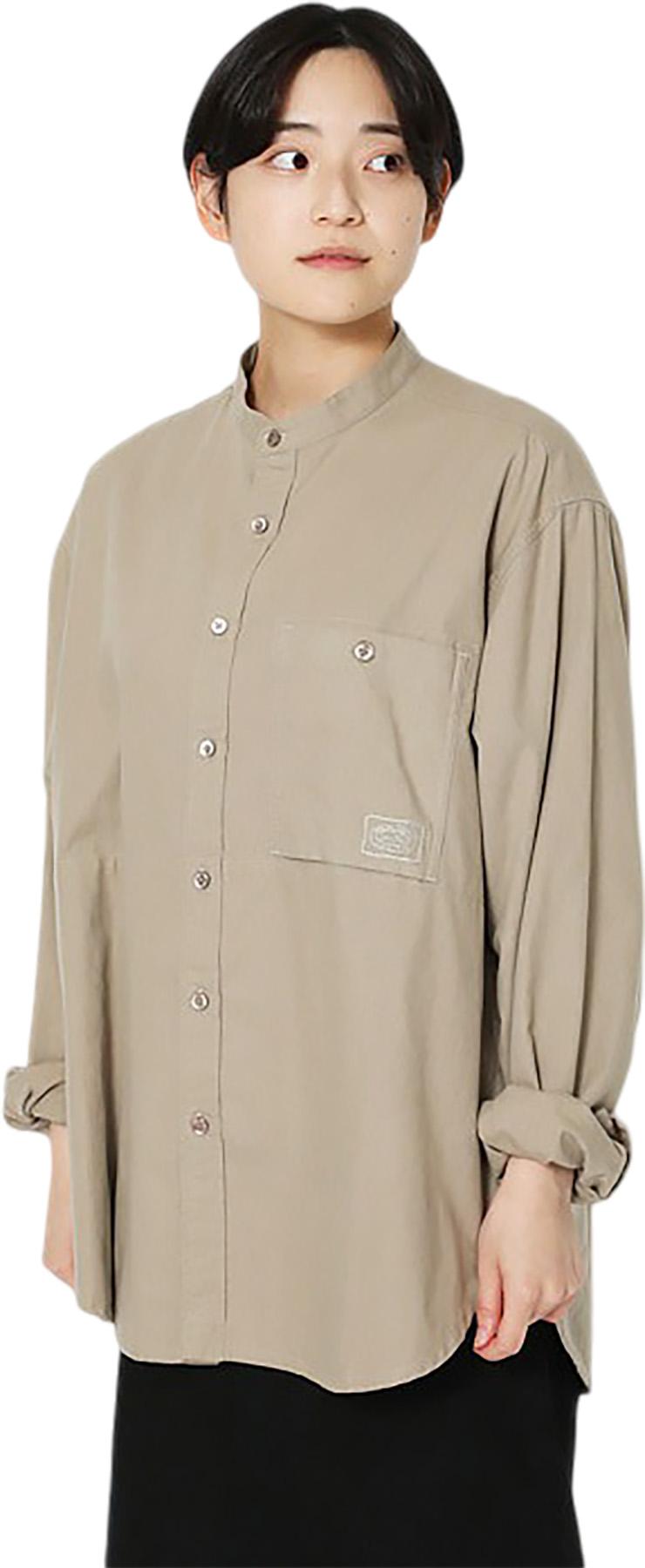 Numéro de l'image de la galerie de produits 2 pour le produit Chemise à col montant en popeline en coton biologique - Homme