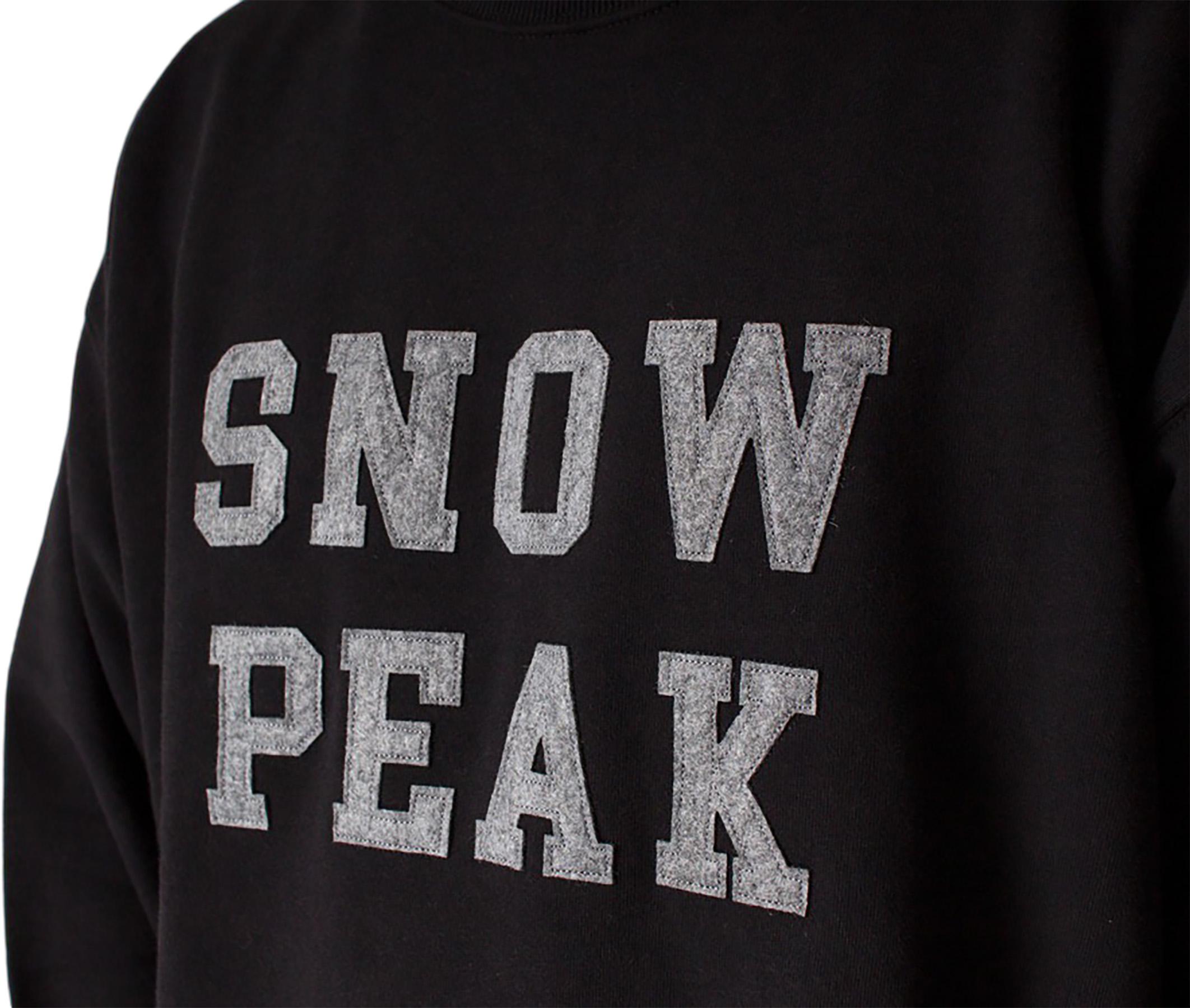 Product gallery image number 4 for product Felt Logo Pullover Sweatshirt - Unisex
