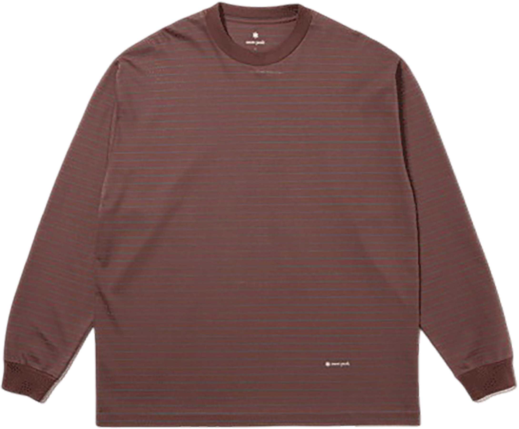 Product image for Organic Cotton Mercerized Border Long Sleeve T-Shirt - Men's