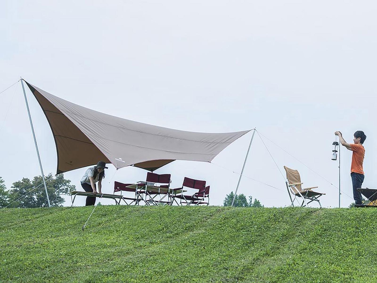 Product gallery image number 4 for product HD Hexa Camping Tarp - Large