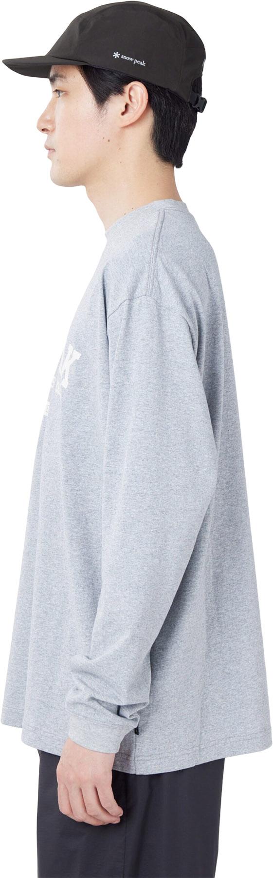 Product gallery image number 7 for product T-shirt à manches longues avec logo Varsity - Homme