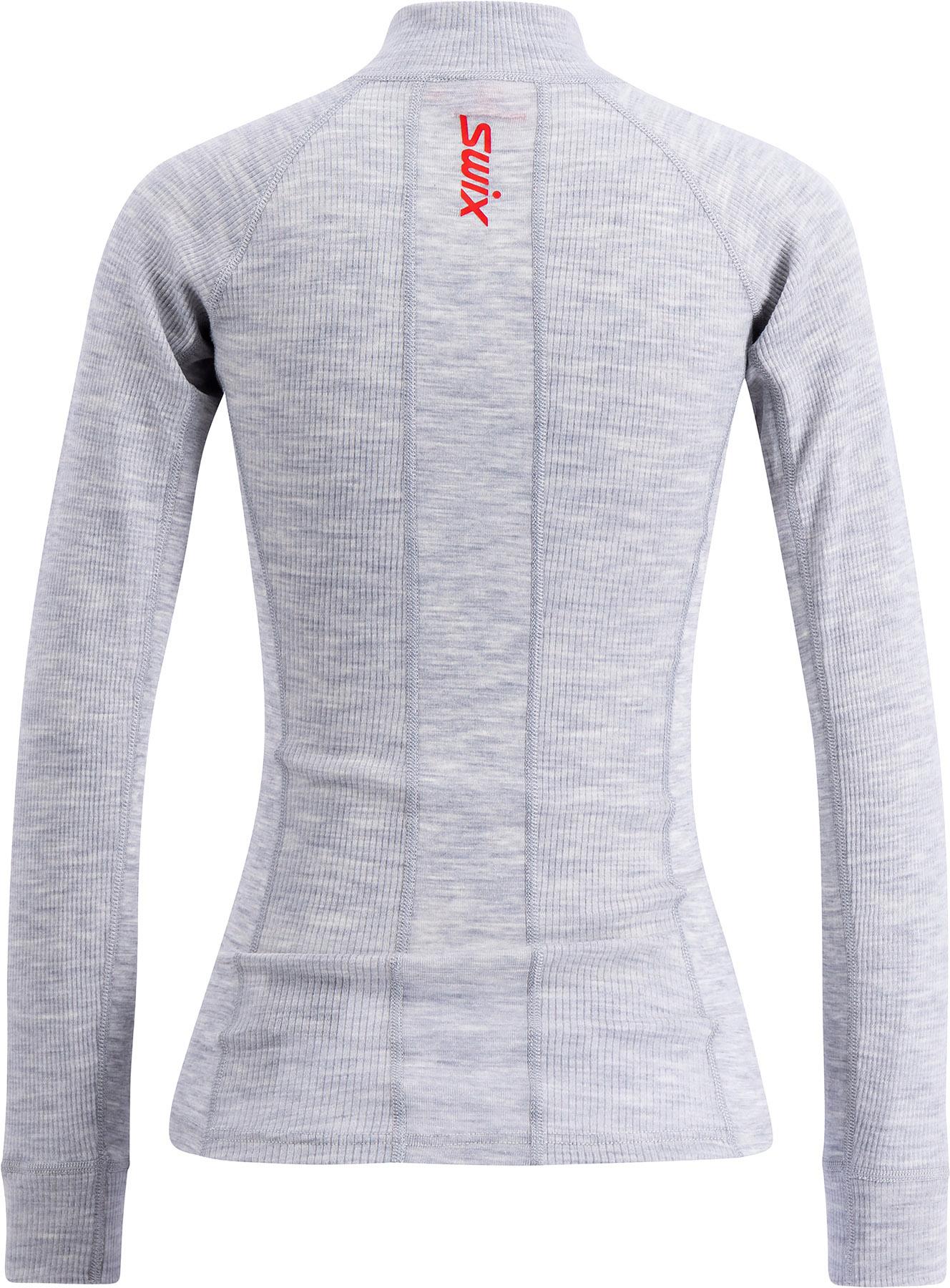 Product gallery image number 2 for product RaceX Merino Half Zip Long Sleeve Base Layer Top - Women's