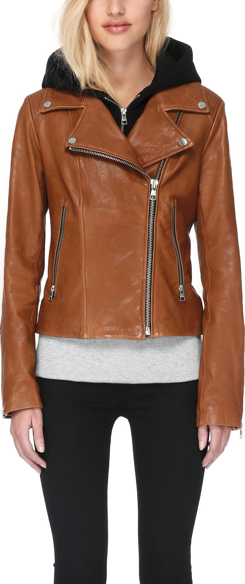 Product gallery image number 1 for product Allison Leather Jacket - Women's