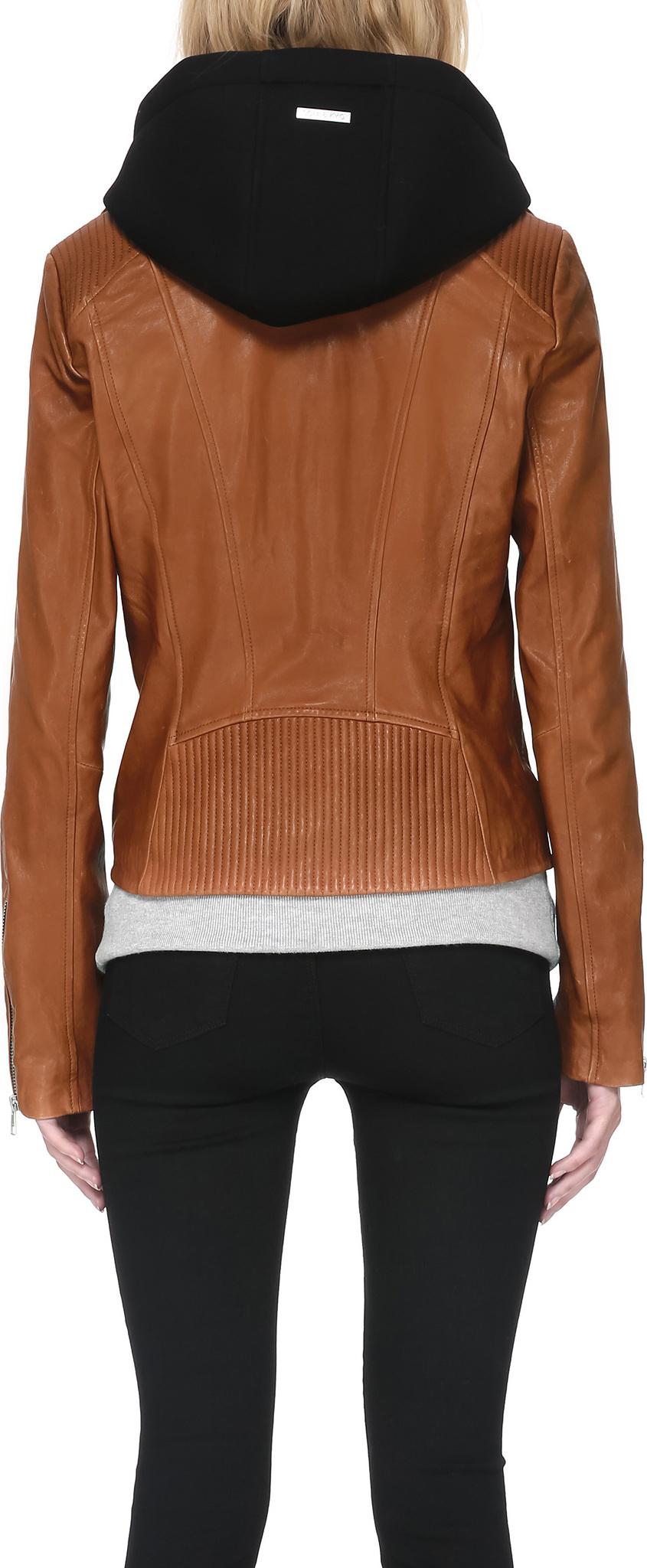 Product gallery image number 2 for product Allison Leather Jacket - Women's