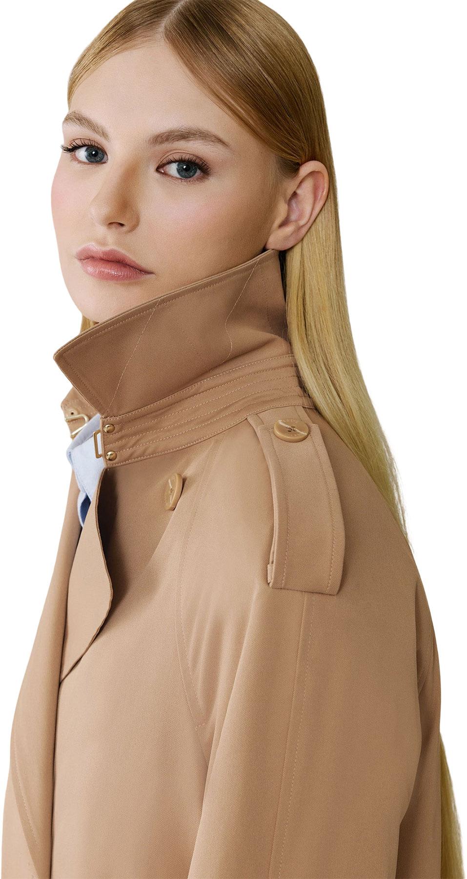 Product gallery image number 5 for product Becky-L Long Trench Coat - Women's
