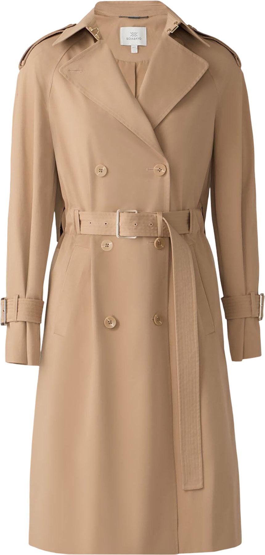 Product gallery image number 4 for product Becky-L Long Trench Coat - Women's