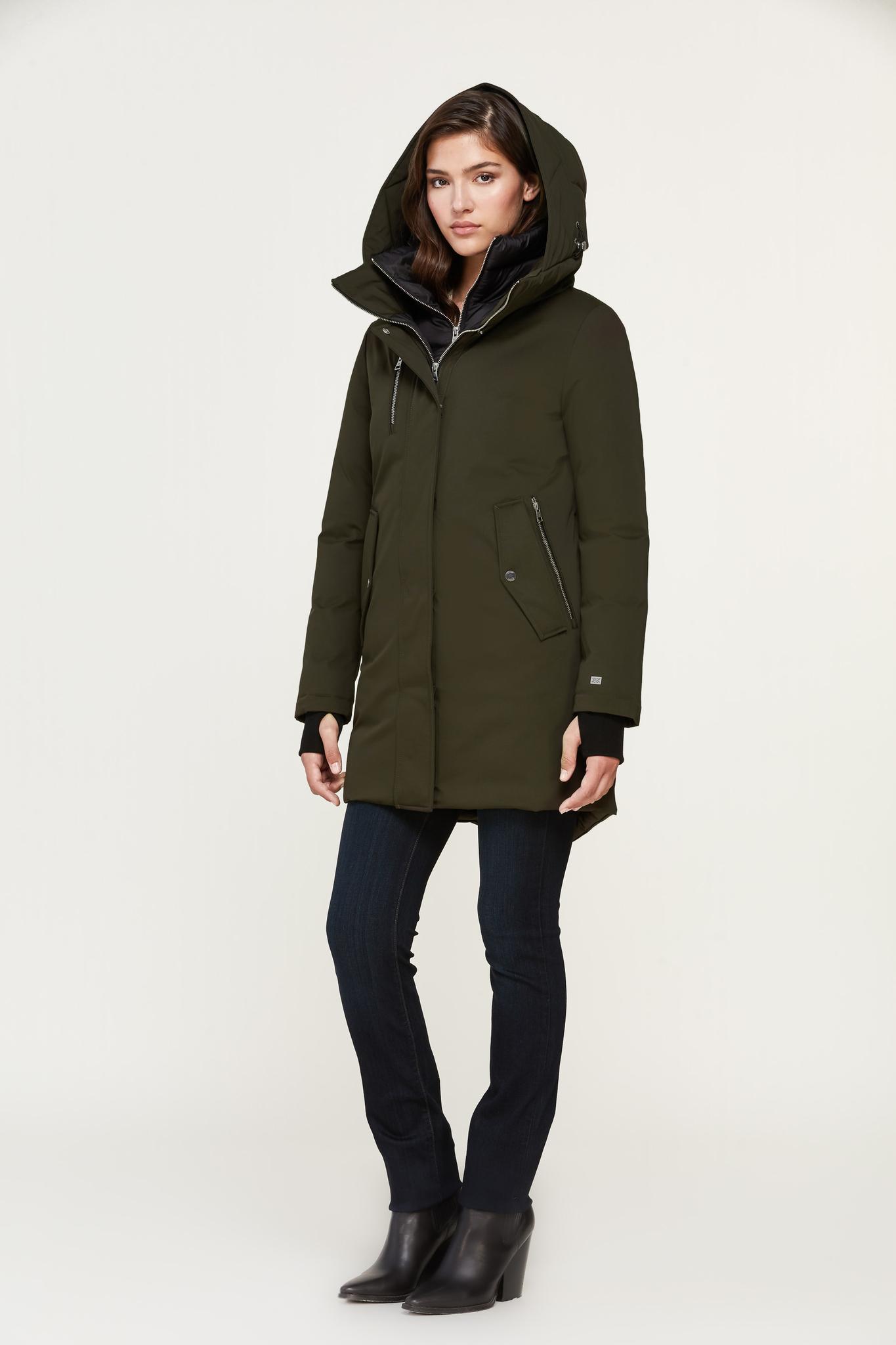 Product gallery image number 3 for product Belina Hooded Down Coat - Women's