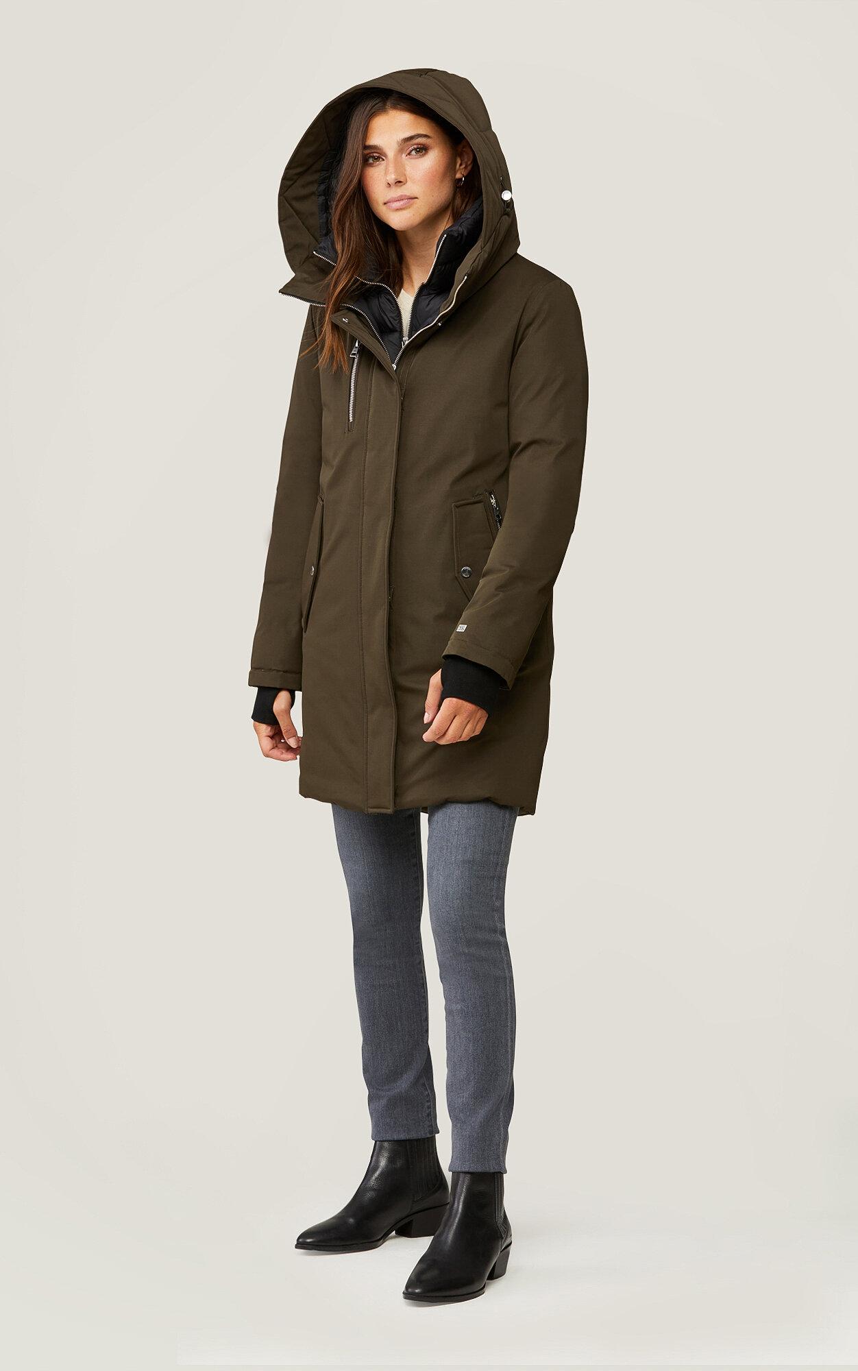 Product gallery image number 8 for product Belina Hooded Down Coat - Women's