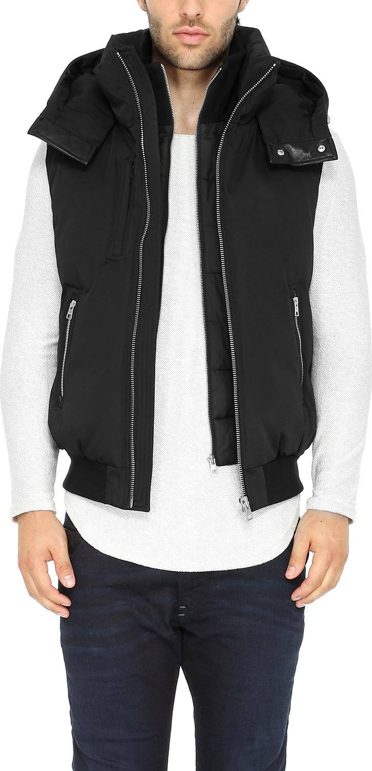 Product gallery image number 2 for product Men's Damien Down Coat - Raccoon Fur